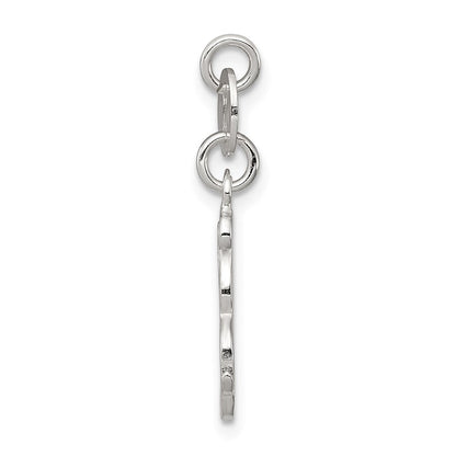 Sterlingsilber Buchstabe K Initiale Charm