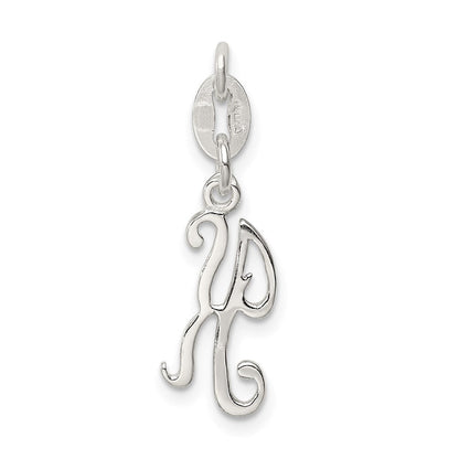 Sterlingsilber Buchstabe K Initiale Charm