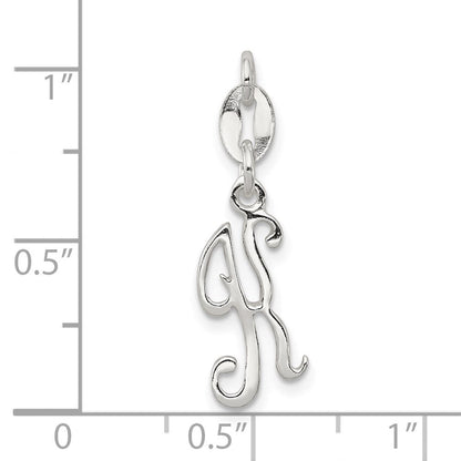 Sterlingsilber Buchstabe K Initiale Charm