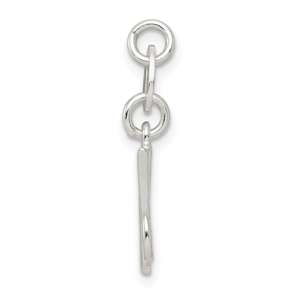 Sterlingsilber Buchstabe M Initiale Charm