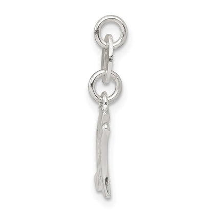 Sterlingsilber Buchstabe N Initiale Charm