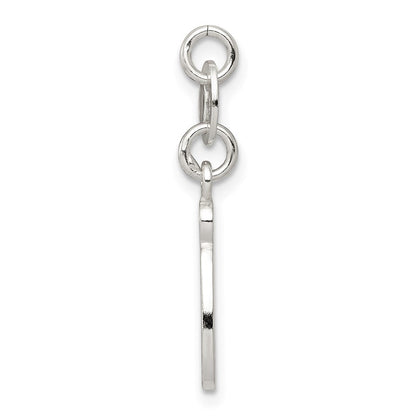 Sterlingsilber Buchstabe O Initiale Charm