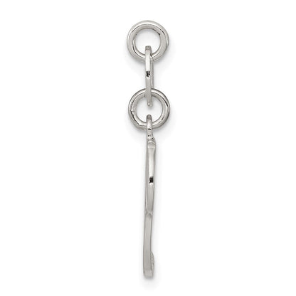 Sterlingsilber Buchstabe P Initiale Charm