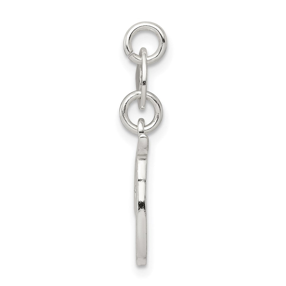 Sterlingsilber Buchstabe T Initiale Charm