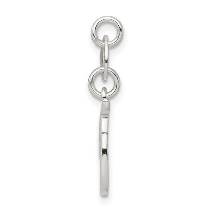Sterlingsilber Buchstabe T Initiale Charm