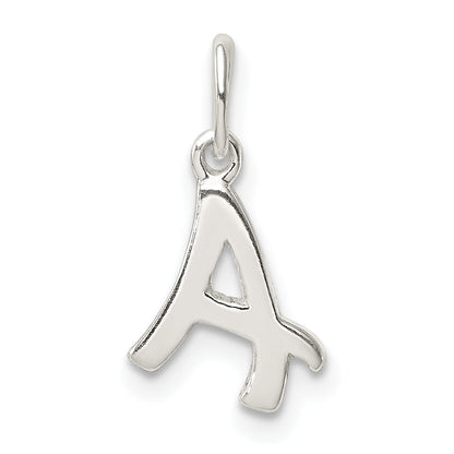 Sterlingsilber Buchstabe A Initiale Charm