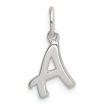 Sterlingsilber Buchstabe A Initiale Charm