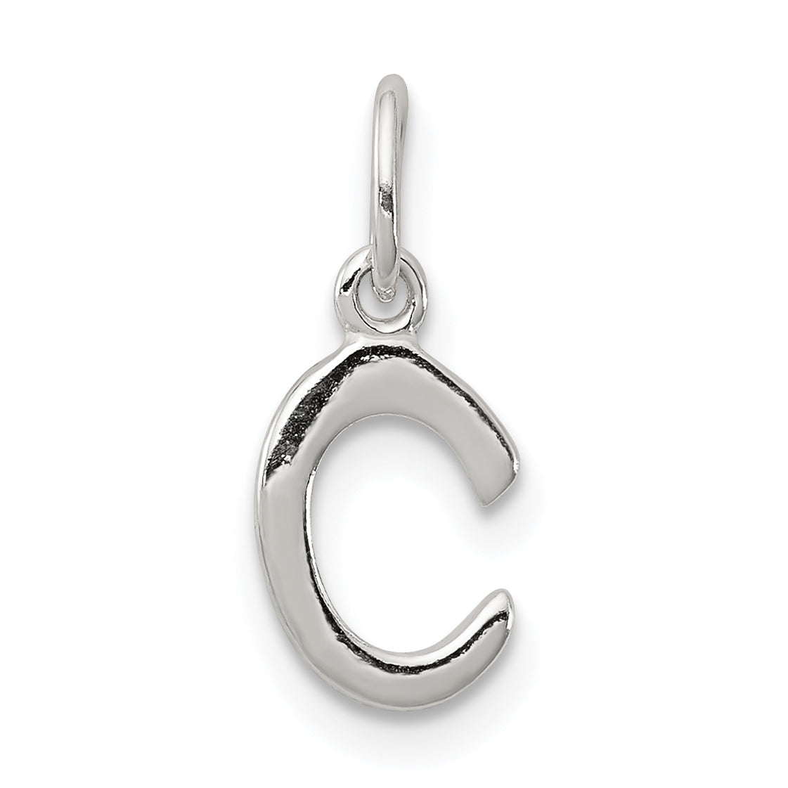 Sterlingsilber Buchstabe C Initiale Charm