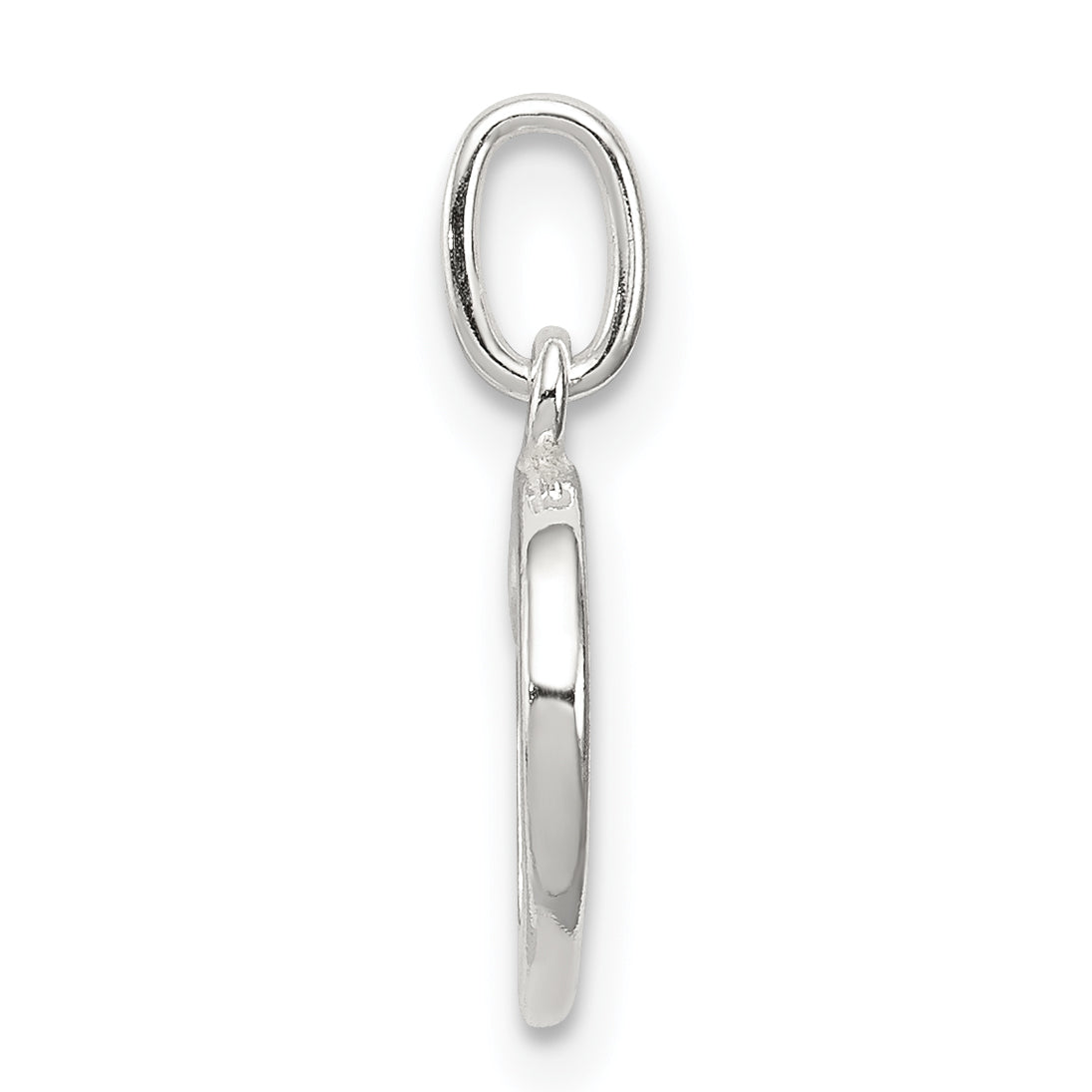 Sterlingsilber Buchstabe D Initiale Charm