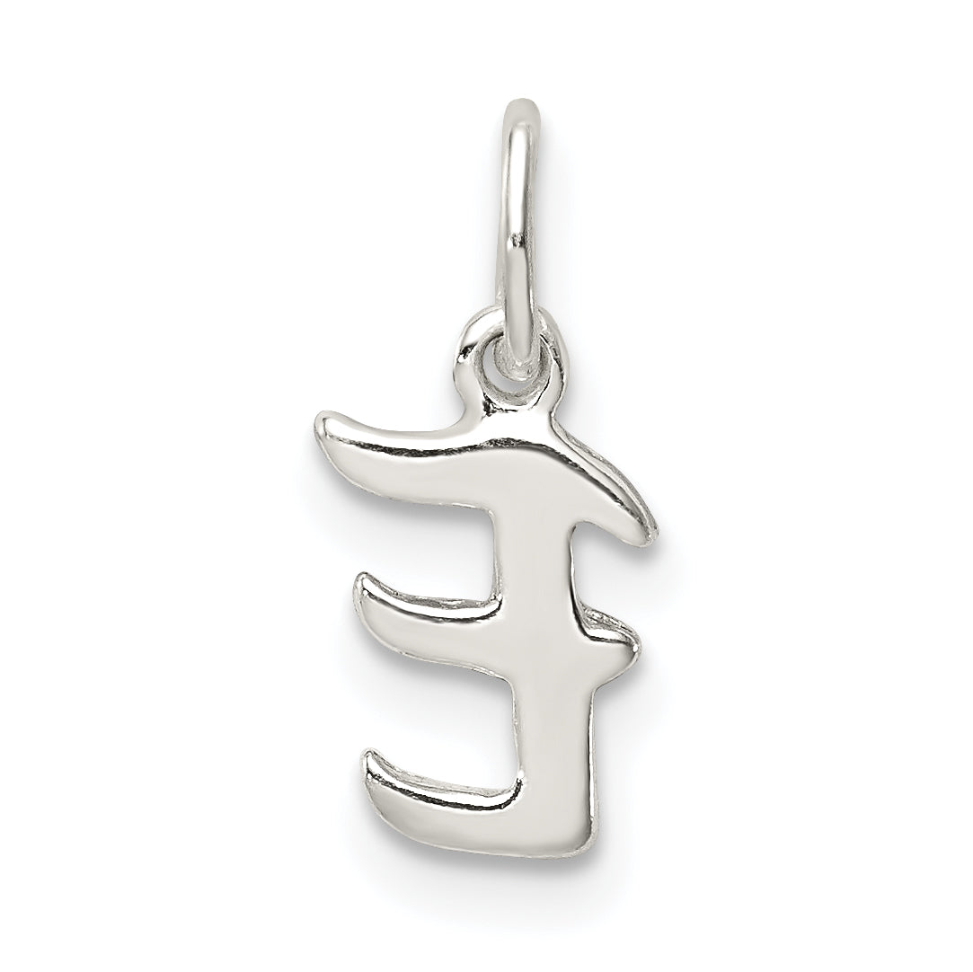 Sterlingsilber Buchstabe E Initiale Charm
