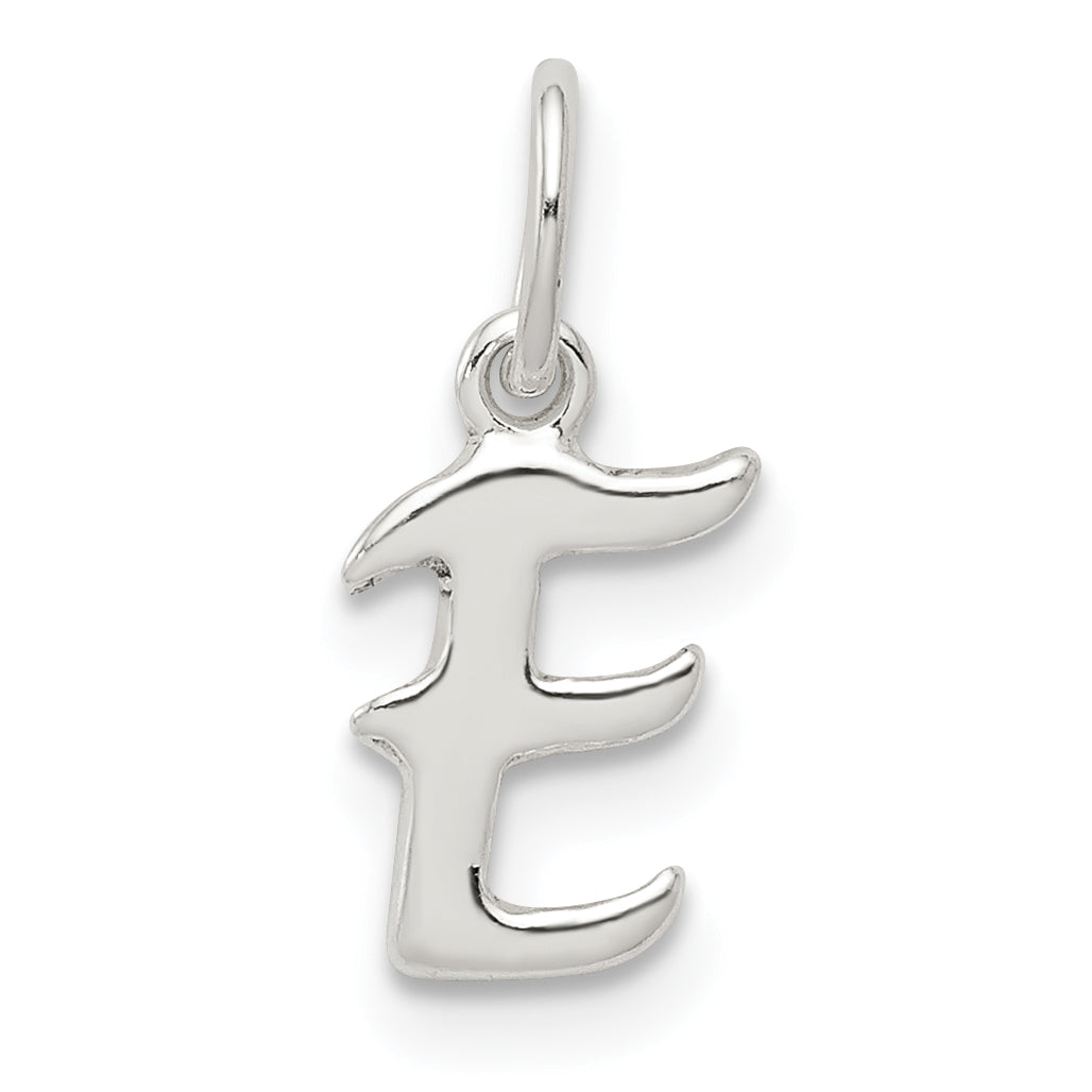 Sterlingsilber Buchstabe E Initiale Charm