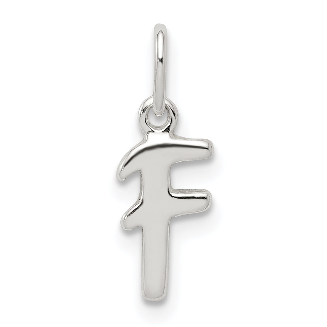 Sterlingsilber Buchstabe F Initiale Charm
