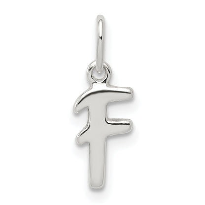 Sterlingsilber Buchstabe F Initiale Charm