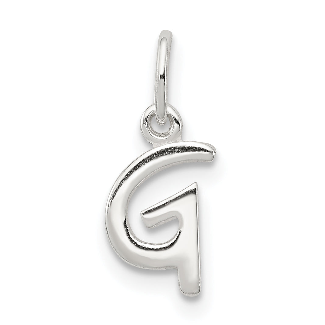 Sterlingsilber Buchstabe G Initiale Charm
