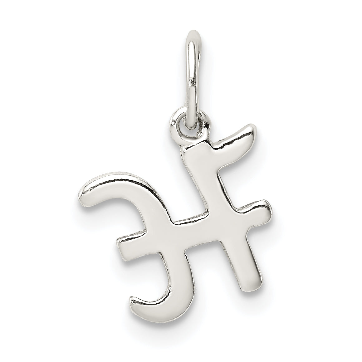 Sterlingsilber Buchstabe H Initiale Charm