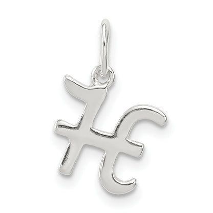Sterlingsilber Buchstabe H Initiale Charm