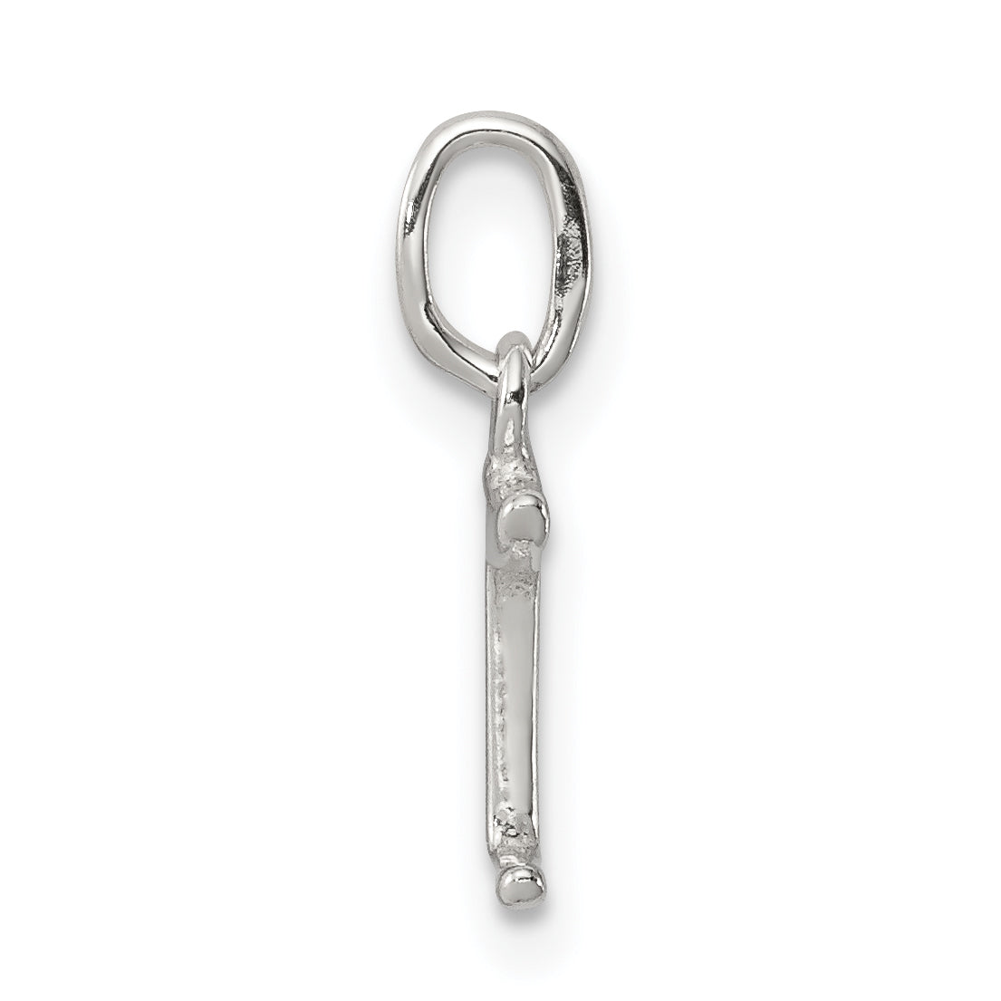 Sterlingsilber Buchstabe I Initiale Charm