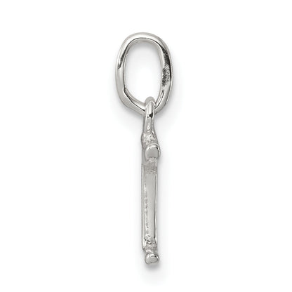 Sterlingsilber Buchstabe I Initiale Charm