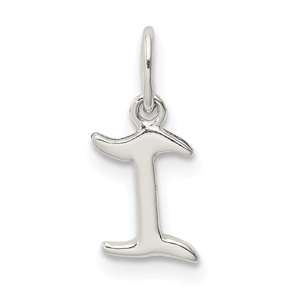 Sterlingsilber Buchstabe I Initiale Charm