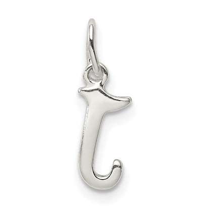 Sterlingsilber Buchstabe J Initiale Charm