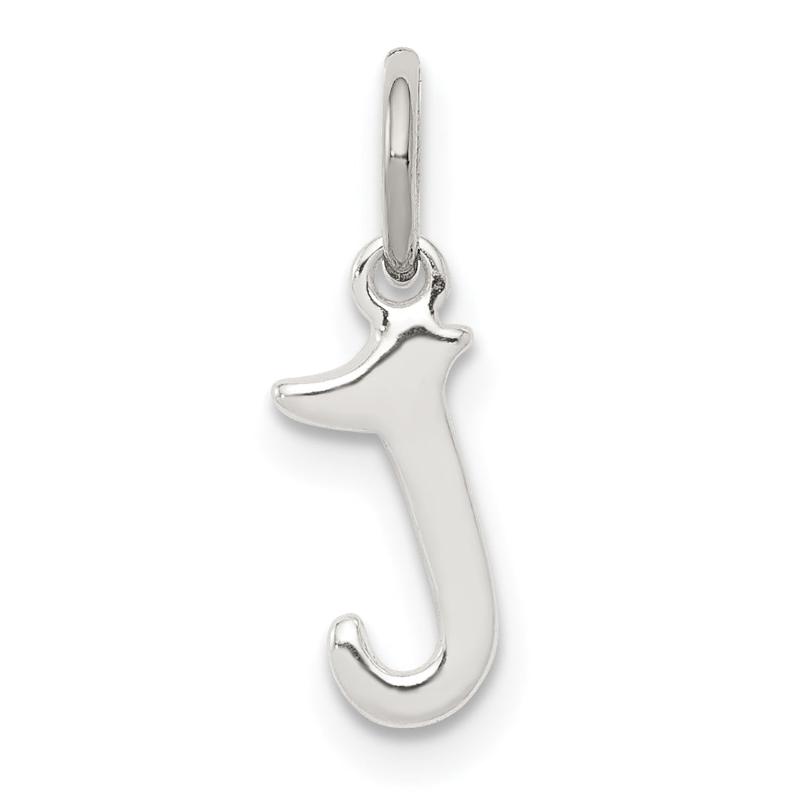 Sterlingsilber Buchstabe J Initiale Charm