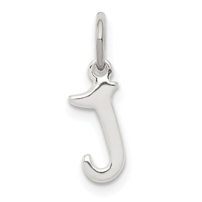 Sterlingsilber Buchstabe J Initiale Charm