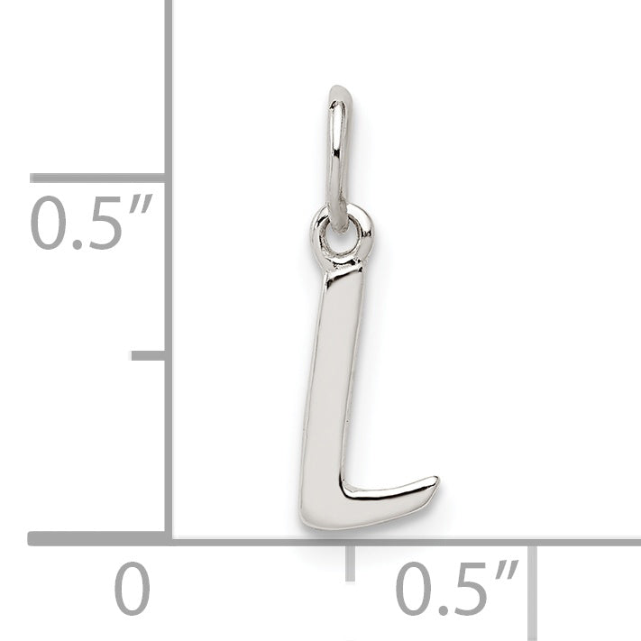 Sterlingsilber Buchstabe L Initiale Charm