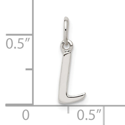 Sterlingsilber Buchstabe L Initiale Charm