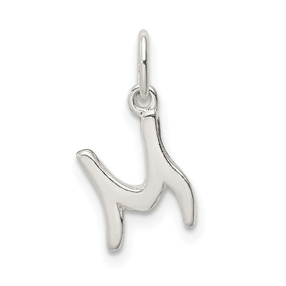 Sterlingsilber Buchstabe M Initiale Charm