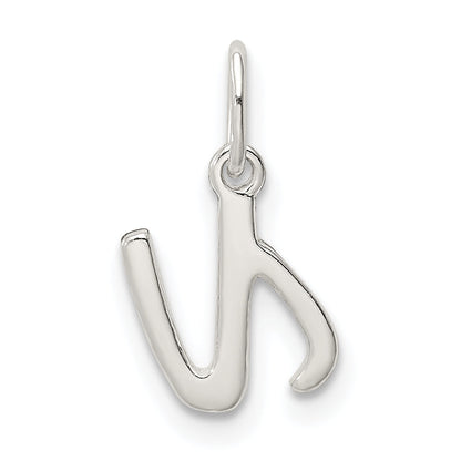 Sterlingsilber Buchstabe N Initiale Charm