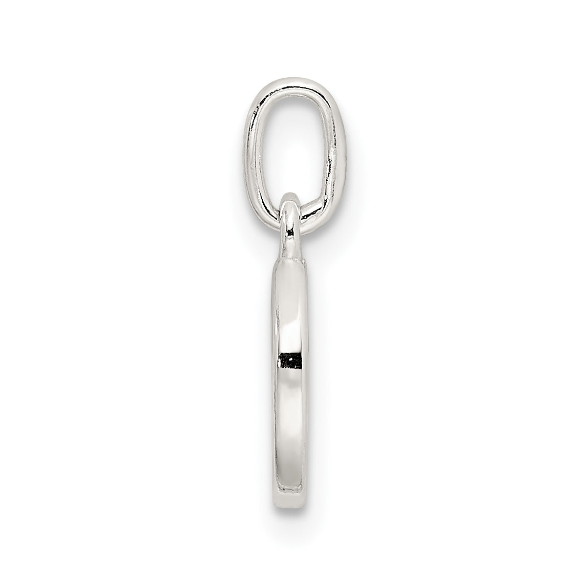 Sterlingsilber Buchstabe O Initiale Charm