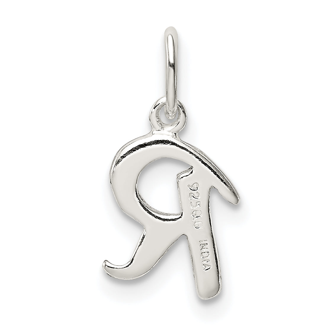 Sterlingsilber Buchstabe R Initiale Charm