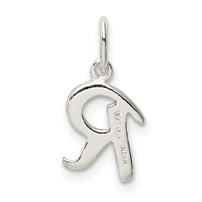Sterlingsilber Buchstabe R Initiale Charm