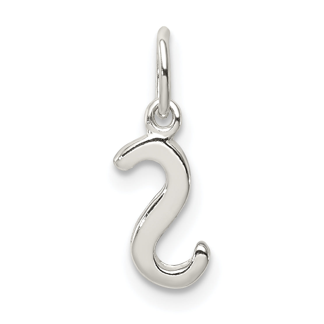 Sterlingsilber Buchstabe S Initiale Charm