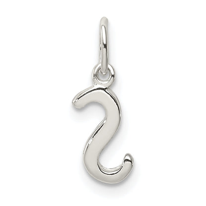 Sterlingsilber Buchstabe S Initiale Charm