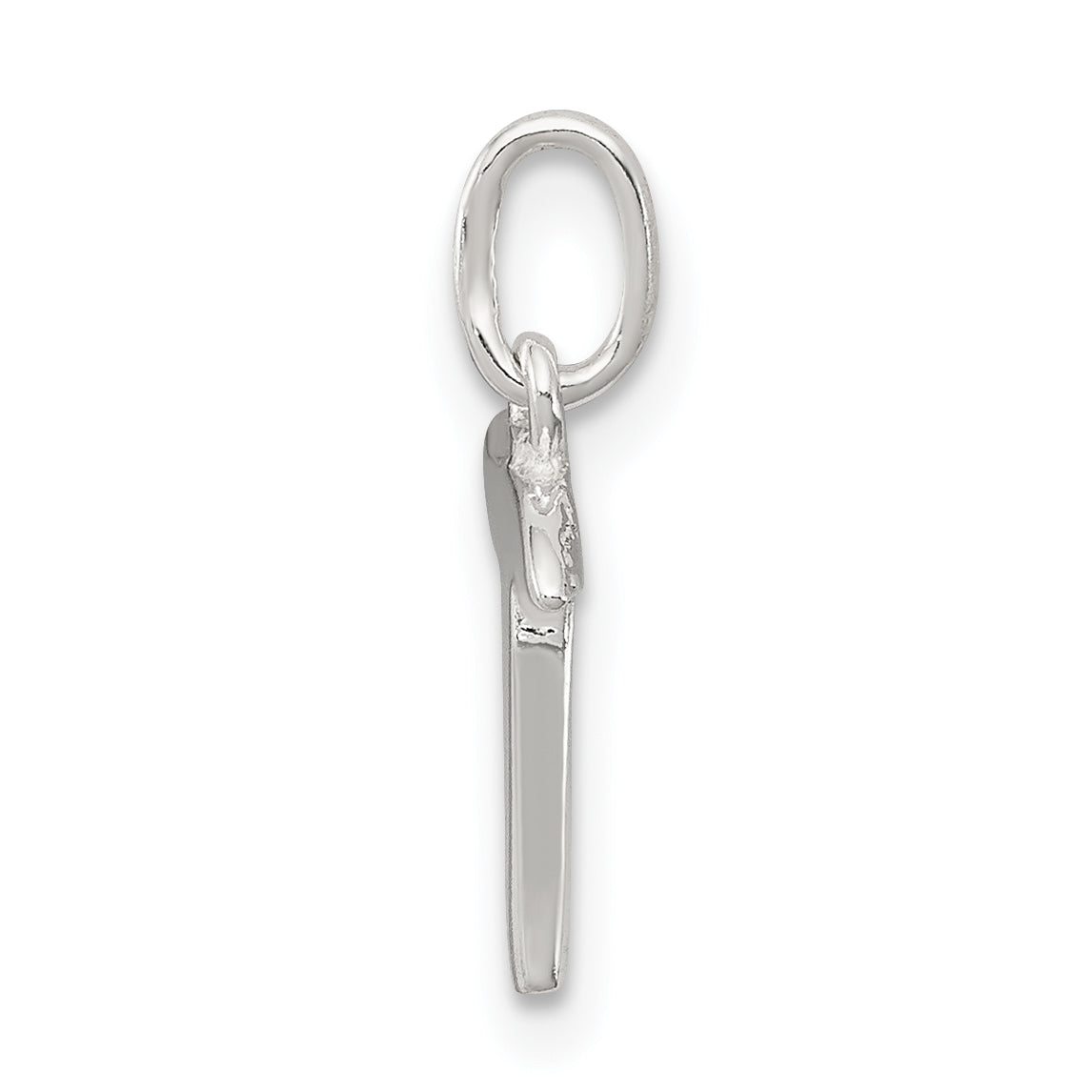 Sterlingsilber Buchstabe T Initiale Charm