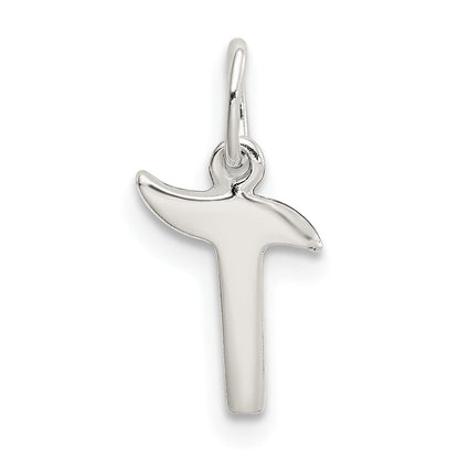 Sterlingsilber Buchstabe T Initiale Charm