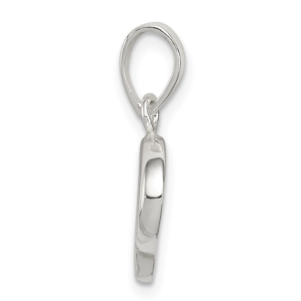 Sterlingsilber Buchstabe D Initiale Anhänger
