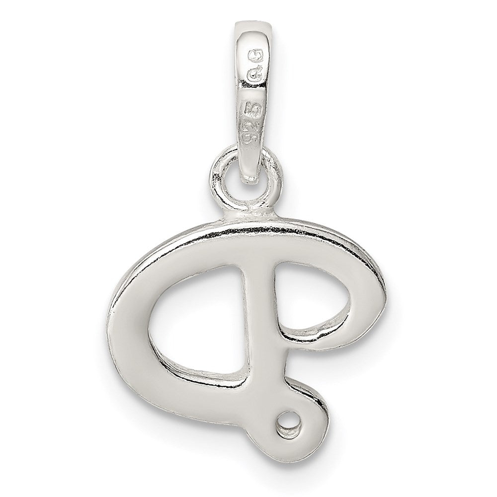Sterlingsilber Buchstabe D Initiale Anhänger