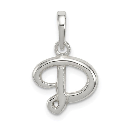 Sterlingsilber Buchstabe D Initiale Anhänger