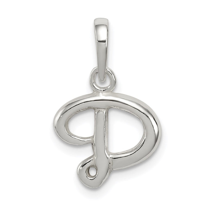 Sterlingsilber Buchstabe D Initiale Anhänger