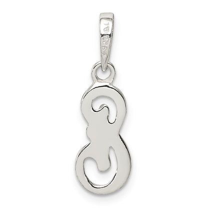 Sterlingsilber Buchstabe E Initiale Anhänger