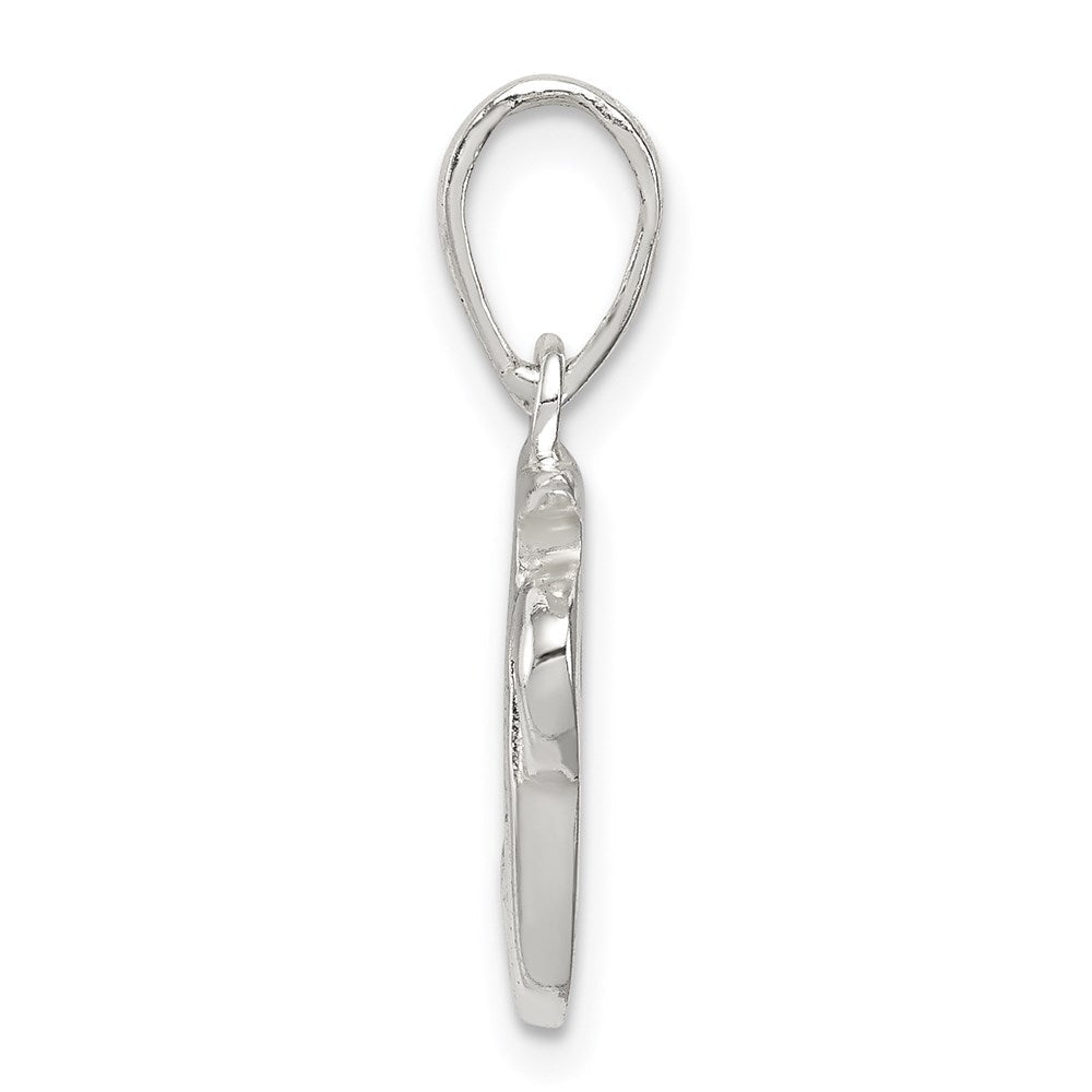 Sterlingsilber Buchstabe F Initiale Anhänger