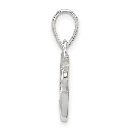 Sterlingsilber Buchstabe F Initiale Anhänger
