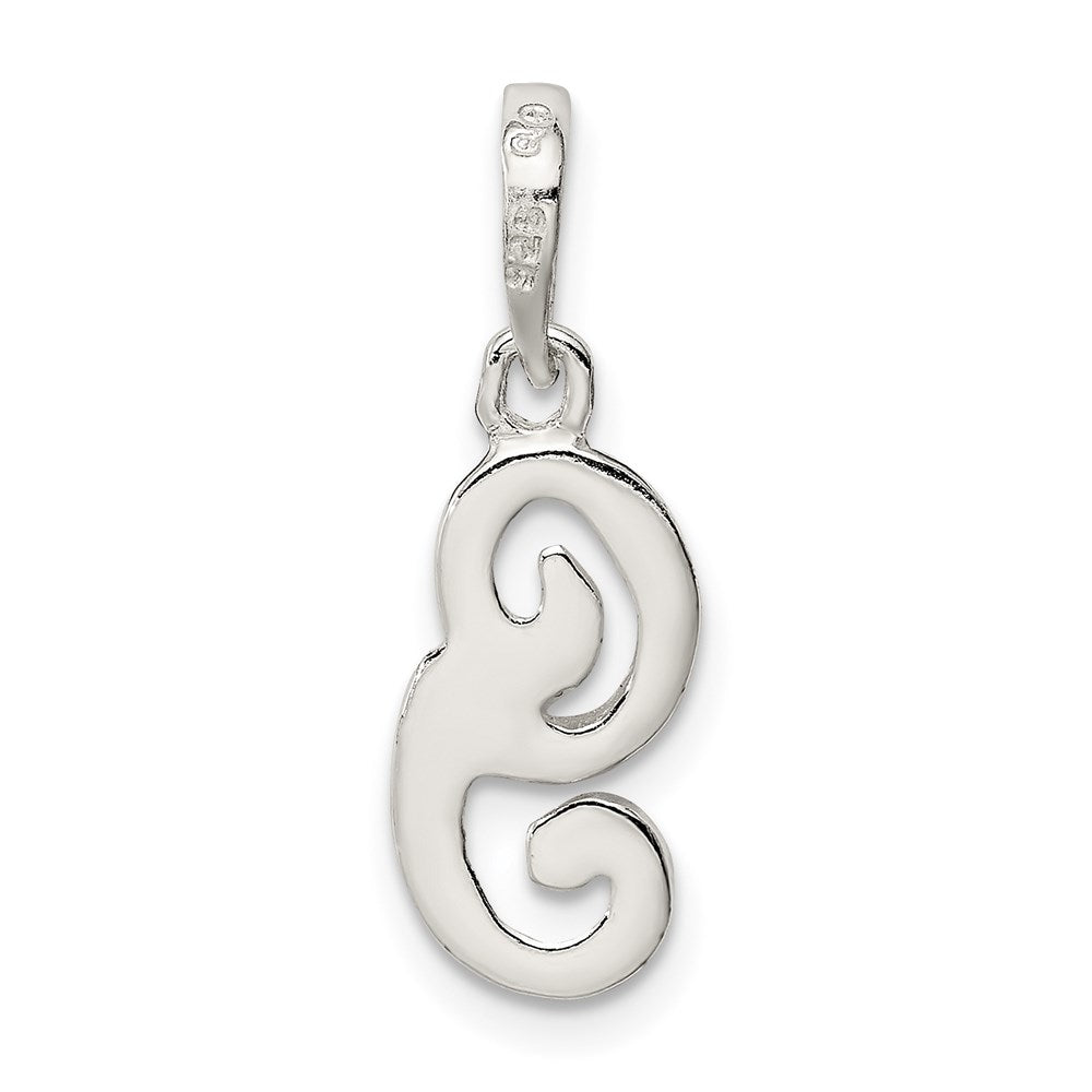 Sterlingsilber Buchstabe G Initiale Anhänger
