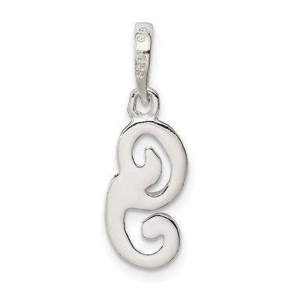 Sterlingsilber Buchstabe G Initiale Anhänger
