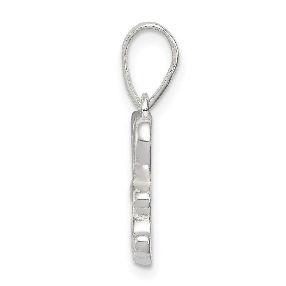Sterlingsilber Buchstabe H Initiale Anhänger