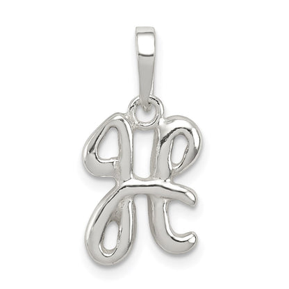 Sterlingsilber Buchstabe H Initiale Anhänger