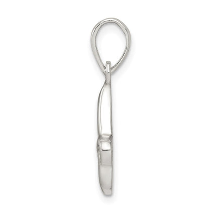 Sterlingsilber Buchstabe J Initiale Anhänger