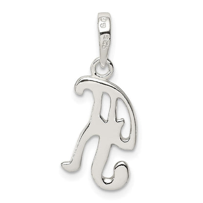 Sterlingsilber Buchstabe K Initiale Anhänger